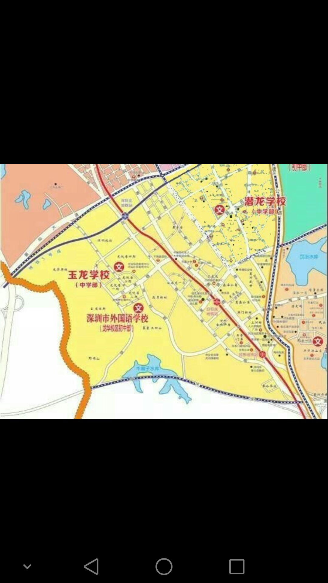 对深圳外国语学校龙华校区小学、初中学区划分